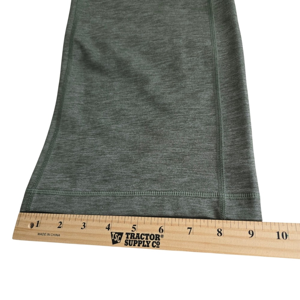 Duluth Trading Co Womens Heathered Olive Green Performance Pants L x 31 Wide Leg - Picture 10 of 10